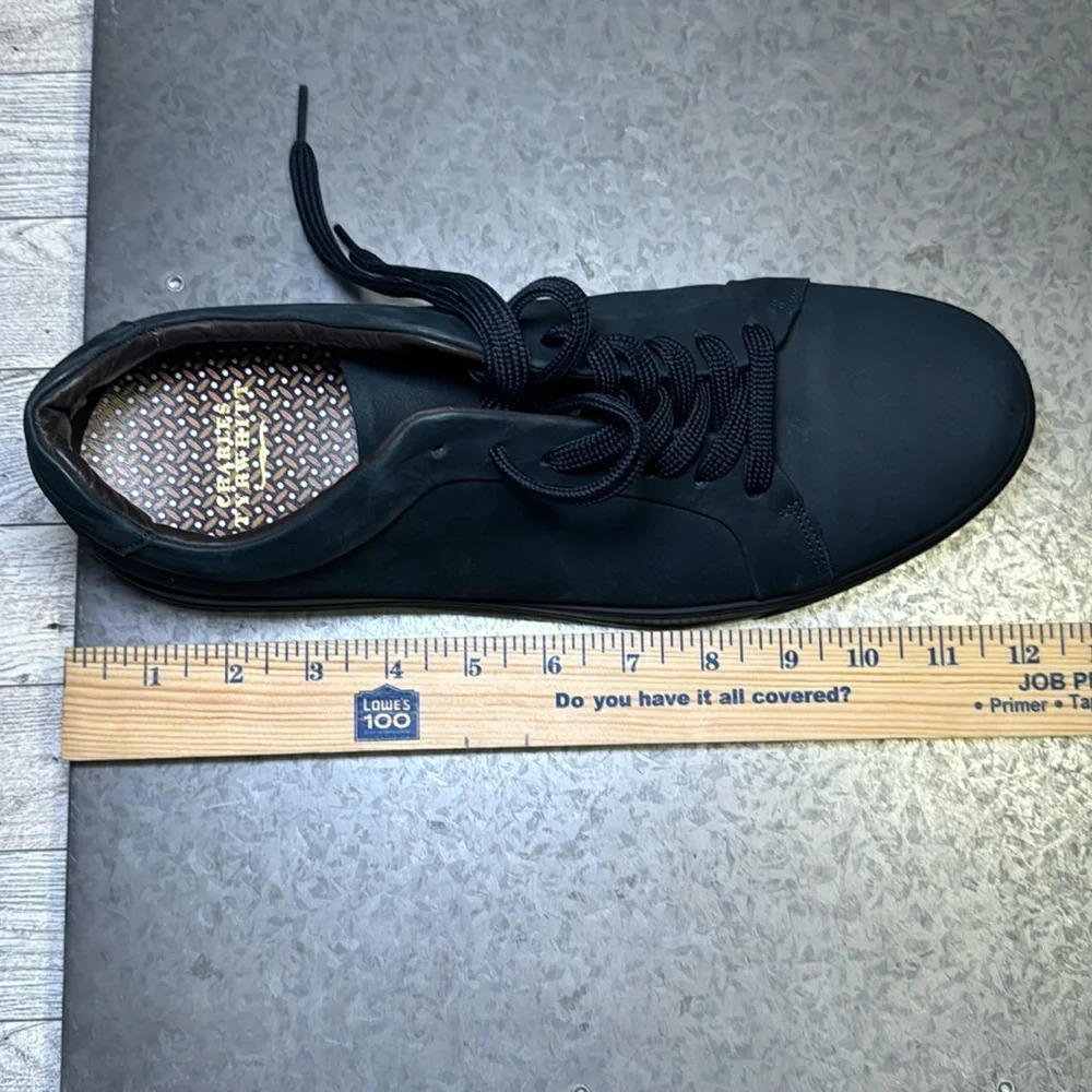 🌻 Charles Tyrwhitt Navy Blue Nubuck Trainer *no box* Men's UK 9 - Picture 12 of 13